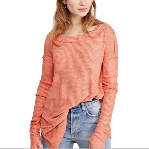 Free People North Shore Thermal Top S - Picture 2 of 2